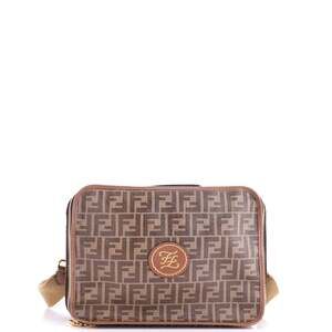 Fendi Zip Around Travel Bag Zucca #255330F16B
